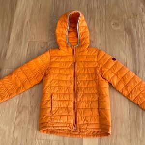 Gap Boys orange puff coat